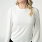 Miranda Dot Top - White