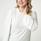 Miranda Dot Top - White