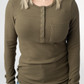 IN STOCK Georgia Long Sleeve Top - Olive