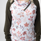 Classic Zoey ZipCowl Sweatshirt - Autumn Leaves and Olive