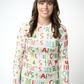 Blair Long Sleeve Top - Merry Christmas