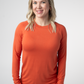 Blair Long Sleeve Top - Pumpkin