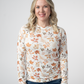 Blair Long Sleeve Top - Harvest Leaves