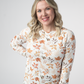 Blair Long Sleeve Top - Harvest Leaves
