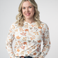 Blair Long Sleeve Top - Harvest Leaves
