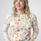 Blair Long Sleeve Top - Harvest Leaves
