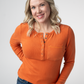 Georgia Long Sleeve Top - Pumpkin Spice