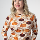 Blair Long Sleeve Top - Autumn Gourds