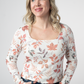 Alyssa Long Sleeve Top - Harvest Leaves