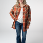 Tunic Plaid Top - Pumpkin Plaid