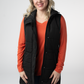 Harlow Long Vest - Black