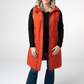 Harlow Long Vest - Pumpkin