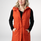 Harlow Long Vest - Pumpkin