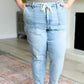 Cooper High Rise Vintage Denim Jogger - Judy Blue