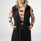 Harlow Long Vest - Black