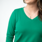 Leah Long Sleeve Top - Green