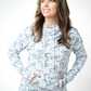 Ashley Hoodie - Green Ribbons