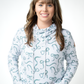 Ashley Hoodie - Green Ribbons