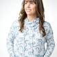 Ashley Hoodie - Green Ribbons