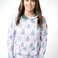 Hailey Pullover Hoodie - Candy Cane Lane