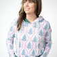 Hailey Pullover Hoodie - Candy Cane Lane