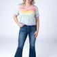 Sophie Top - Rainbow Stripes