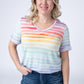Sophie Top - Rainbow Stripes