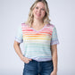 Sophie Top - Rainbow Stripes