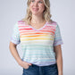 Sophie Top - Rainbow Stripes