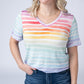 Sophie Top - Rainbow Stripes
