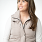 Harlow Long Vest - Latte
