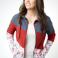 Colorblock Fullzip - Autumn Watercolor Mix