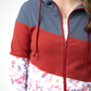 Colorblock Fullzip - Autumn Watercolor Mix