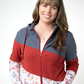 Colorblock Fullzip - Autumn Watercolor Mix
