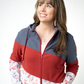 Colorblock Fullzip - Autumn Watercolor Mix