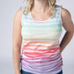 Ava Tank - Rainbow Stripes