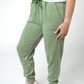 Vintage Wash Joggers - Olive