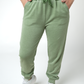 Vintage Wash Joggers - Olive