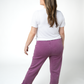 Vintage Wash Joggers - Purple