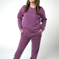 Vintage Wash Joggers - Purple