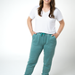 Vintage Wash Joggers - Teal