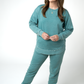 Vintage Wash Pullover - Teal