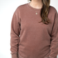 IN STOCK Vintage Wash Pullover - Brown
