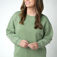 Vintage Wash Pullover - Olive