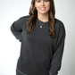 Vintage Wash Pullover - Black
