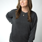 Vintage Wash Pullover - Black