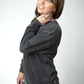 Vintage Wash Pullover - Black