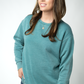 Vintage Wash Pullover - Teal