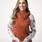 Classic Zoey ZipCowl Sweatshirt - Maple and Fall Foliage