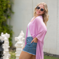 Ellie Cover-Up Kimono - Lilac